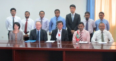 Participants at the ceremony