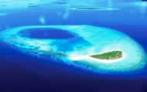 Aerial View of Maldives